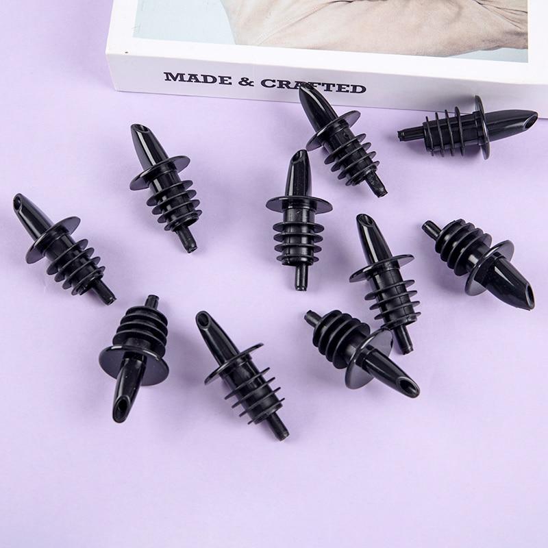 10pcs Liquor Spirit Bottle Pourer Measure Wine Shot Pourer Bottle Dispenser Barware Wine Pourer Bar Bartending Accessories