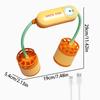 360° Bendable Hanging Neck Fan 3 Speeds Adjustable Turbine Neckband Fan  Office