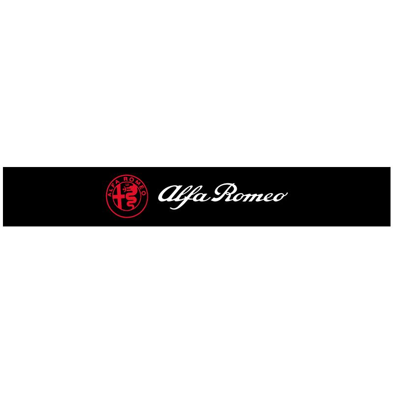 1Pcs Waterproof Car Front Windshield Sun Visor Strip 3D Sticker For Volkswagen Porsche Jeep Subaru Infiniti Buick Jaguar Tesla Suzuki Cadillac Volvo