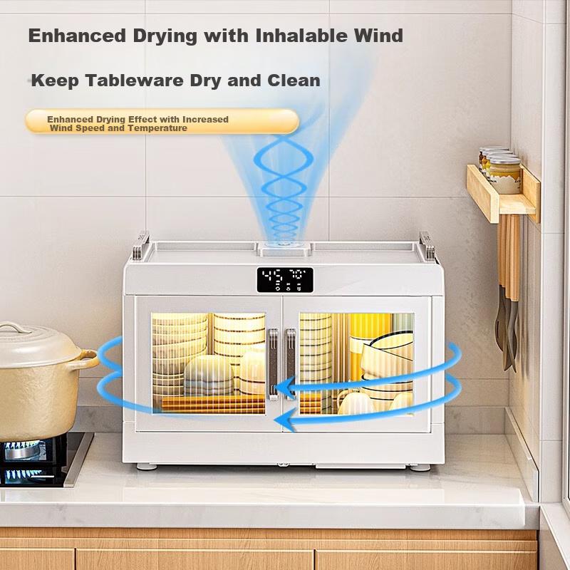 Dish And Chopstick Cabinet, Storage Cabinet, Disinfection Bowl Cabinet, Kitchen Utensil Drying All-In Machine, Countertop Plate Drainer, Storage Rack