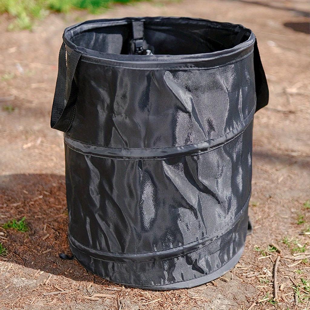 Collapsible Trash Can Portable Garbage Can Pop Up Garden Leaf Trash Can Outdoor Camping Waste Bin Multifunctional Storage Box