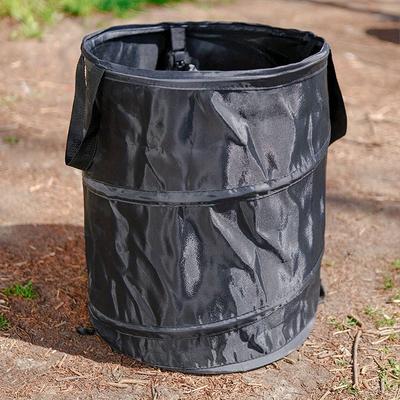 1pc-Portable Outdoor Trash Can Camping Folding Trash Can Camping Trash Can Gardening Trash Bag Garden Leaves