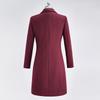 Women's Mid-Length Wool Blend Coat