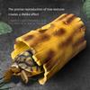 Natural Reptiles Habitats Decors Resin Hideouts Cave For Bearded Dragons Geckos Climbing Shelter Place Easy to Clean