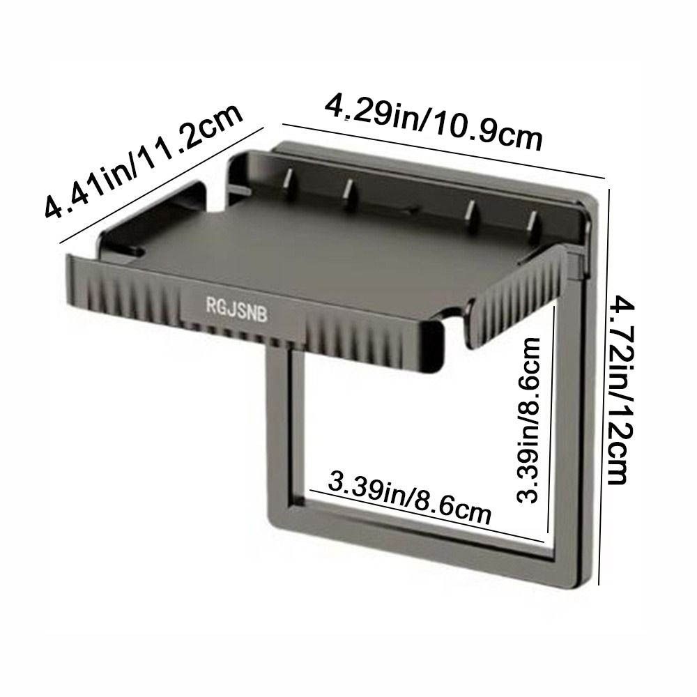 Plastic Wall Outlet Shelf Wall-mounted Charging Stand Brackets Socket Storage Racks  Router