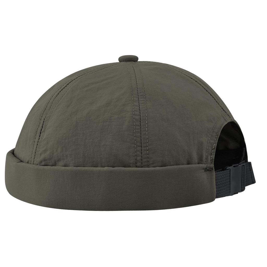 Clape Brimless Roll Solid Perfect for and Outdoor Casual and Cycling Men's Cap, Sweat-Wicking, Quick-Drying, Water-Repellent, Color, Simple,