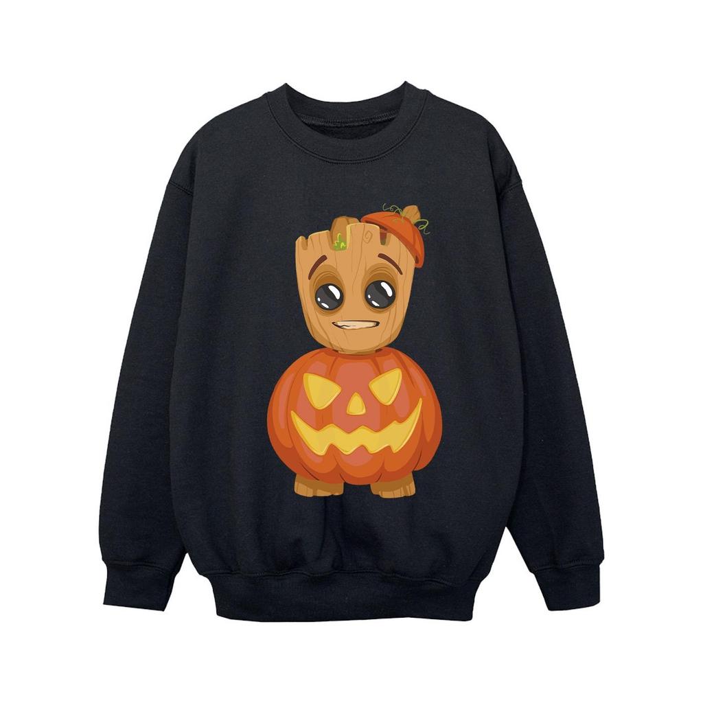 Marvel Girls Groot Pumpkin Sweatshirt
