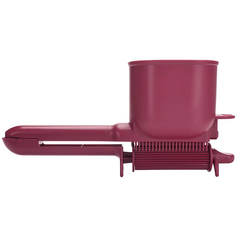 1Pcs Professional Hair Dyeing Tool 2-In-1 Automatic Roller Comb With Smooth Brush Dye Salon Hair Care Plastic Salon Hairdressing