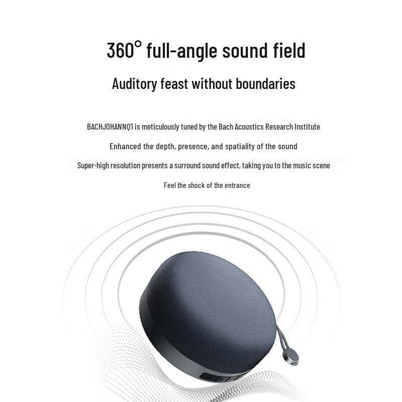 Bach John Q1 Portable AI Bluetooth Speaker