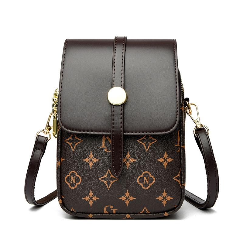 Women's bag new fashion color mobile phone bag mini small versatile oblique span shoulder