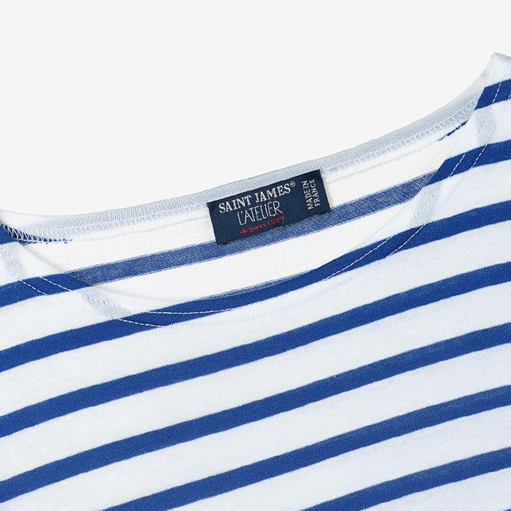 SAINT JAMES [Free Eco Bag] Manquière 18 Long Sleeve T-Shirt (090) Asjm2G94326-090