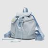 Large Capacity Muti Pocket Bag Button Drawstring Bag Fashion School Flap Backpack  Street Wear