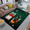 Jägermeister Splash: Bold Vibrant Carpet Suitable for All Seasons Living Room and Bedroom Mats Art Office Chair Cushion Doormat