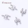 18K Gold Plated 2-row Connectors For Jewelry Making,Brass Connectors For Bracelets Accessories,DIY Necklaces Findings