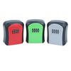 Wall Mounted Key Safe Box 4 Digits Password Lock High Durability Anti-Pry Key Keeper for School Apartment Entrance