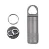 Waterproofs Medicine Box Case Keychains Holder Pills Box Case Titaniums Pills Container Bottles Pills Container