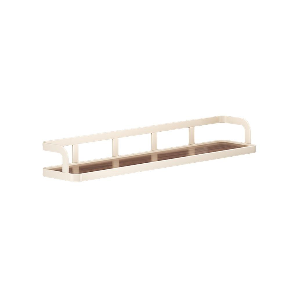 No Drill Cosmetic Storage Rack Carbon Steel Bathroom Shelves Makeup Organizer for Kitchen