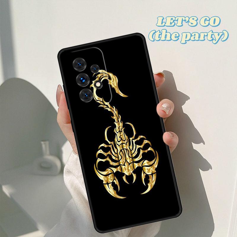 Scorpion phone case For Samsung Galaxy A42 A31 A40 A51 A71 A32 A80 A91 A52 A72 A73 A20e A21S A50 A70 A11 A12 Cover