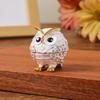 Big Eyes Enamel Jewelry Box Zinc Zinc Zinc Alloy Owl Animal Ornaments Owl Storage Box  Small Valuables