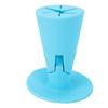 Nail Polish Bottle Holder Anti Spill Silicone Suction Nail Polish Holder Stand Light Blue