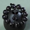 Exquisite 20mm Ethnic Buddhist Bead Bracelet with 12 Carved Beads, Unisex Rosary Pendant Style
