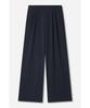 Jaa [Jaah] Elastic Waist Pants Navy