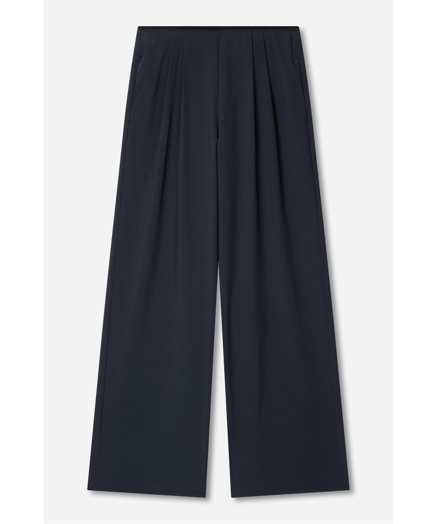 Jaa [Jaah] Elastic Waist Pants Navy