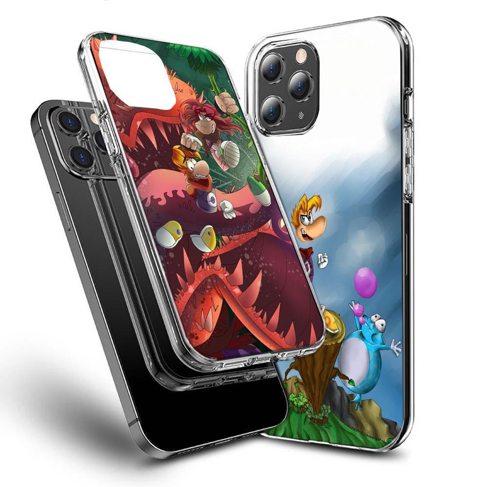 Custodia per Telefono Gioco Rayman Legends Per Iphone 16E 15 Pro 14 Plus 17E 16 17 Pro Max Air 11 12 13 Mini Antiurto Capa Cover Carina T