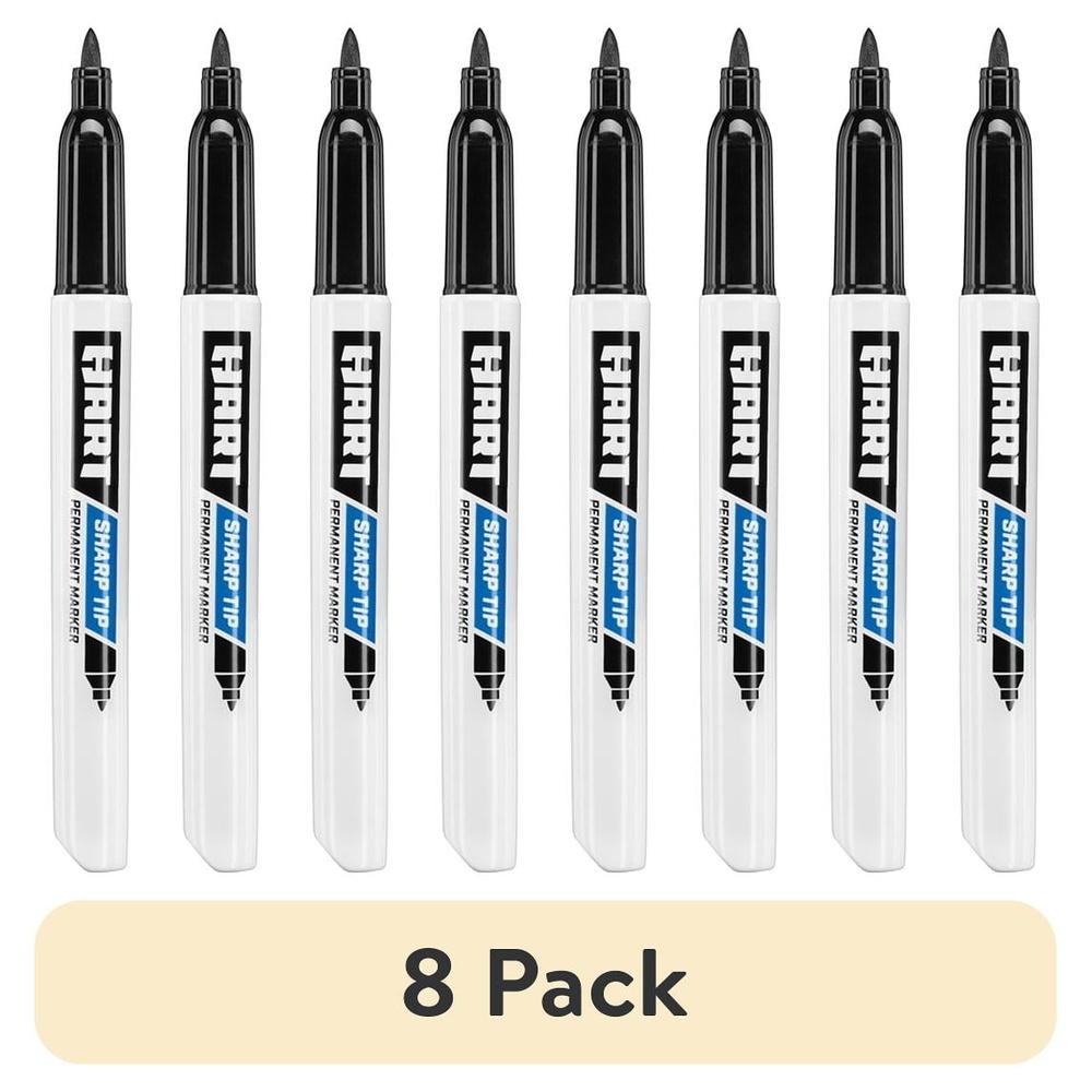 

Набор из 8 перманентных маркеров с острым наконечником, прочные, устойчивые к засорению, тонкий наконечник, колпачок с надежной фиксацией, пишут на большинстве поверхностей, для искусства, рукоделия, школы United States