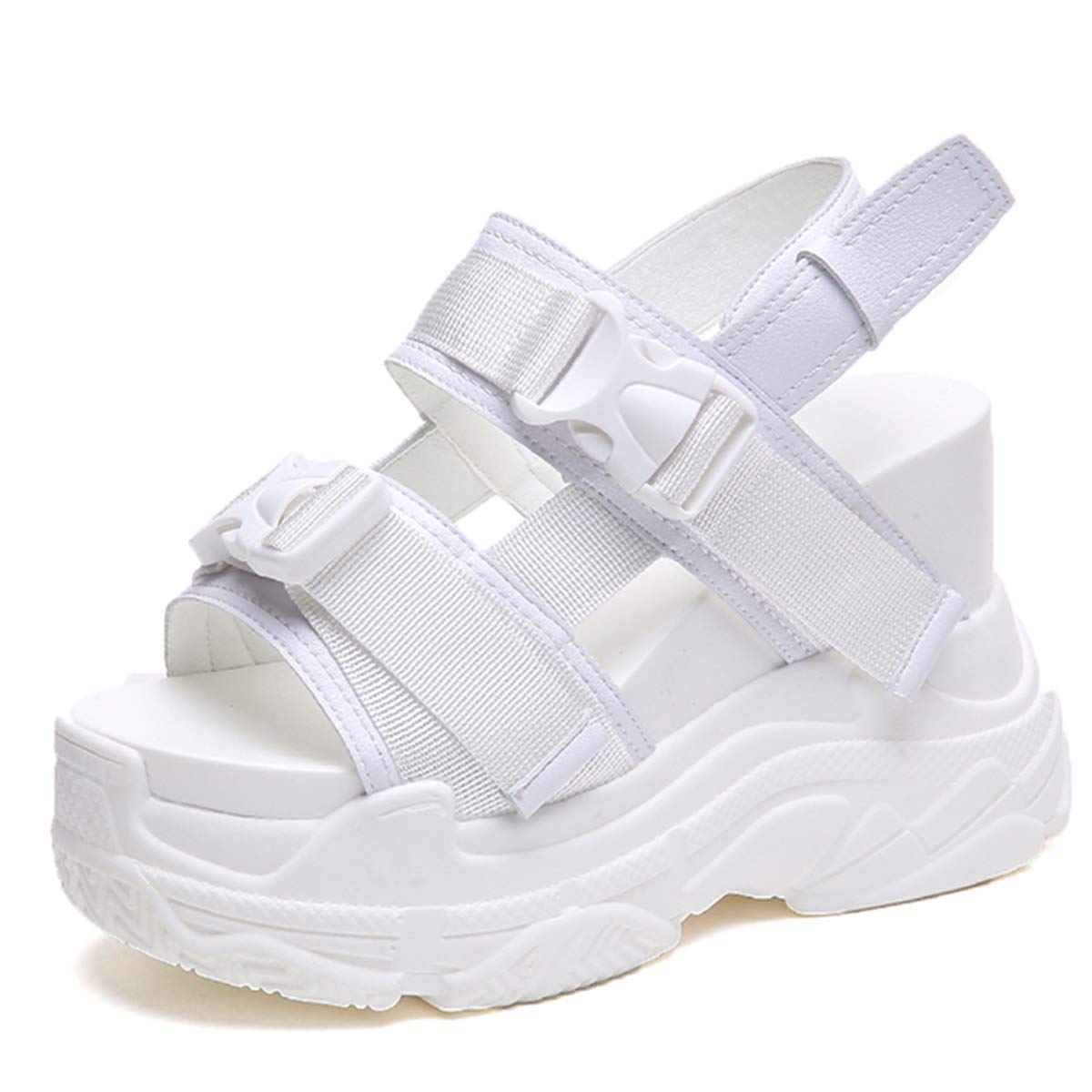 Платформа Спорт Спорт Легко ходить DIIZOO Женские сандалии Сандалии Сандалии Лето Противоскользящие Сандалии На липучке Спорт Женская обувь 6230₽