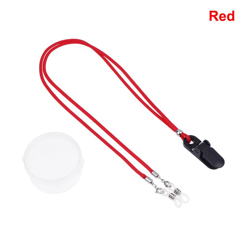 Children's Hearing Aid Anti-Lost Lanyard Safety Behind-The-Ear Aid Accessory Clip Rope Protector Holder with Silicone