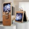 Portable Finger Ring Leather Case for Motorola MOTO Razr 70 Ultra 2026 2026 Razr 60 50 5G 2026 Razr70 Razr60 Razr50 Covers