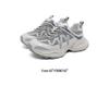 Red Dragonfly Women's Plus Size Lightweight Mesh Dad Shoes - Soft, Thick Sole for Height Increase, Perfect for Spring Travel and Casual Sports.