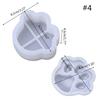 Flexible Sturdy Silicone Epoxy Resin Castes Mould Dog Paw Shaped Tray Dishes Mould for Craft and Home Decoration