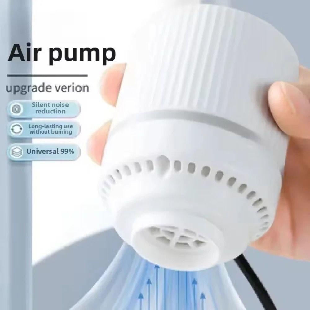 ABS Compressed Bag Electric Pump Space Saving Labor Saving Mini Vacuum Sealer Machine Powerful Inflatable Vacuum Bag Pump