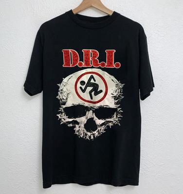 NUOVO D.R.I - Dirty Rotten Imbeciles Manica Corta Taglia S-4XL Maglietta