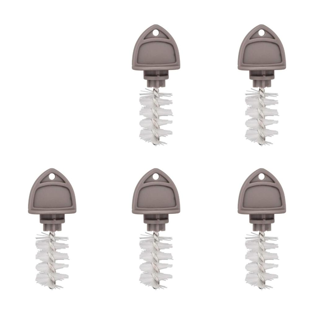 Draft Beer Faucet Brush and Plug 5pcs/lot Capping Draft Beer Faucet Durable Brush Stepped Design Fit US & EU Beer Faucets