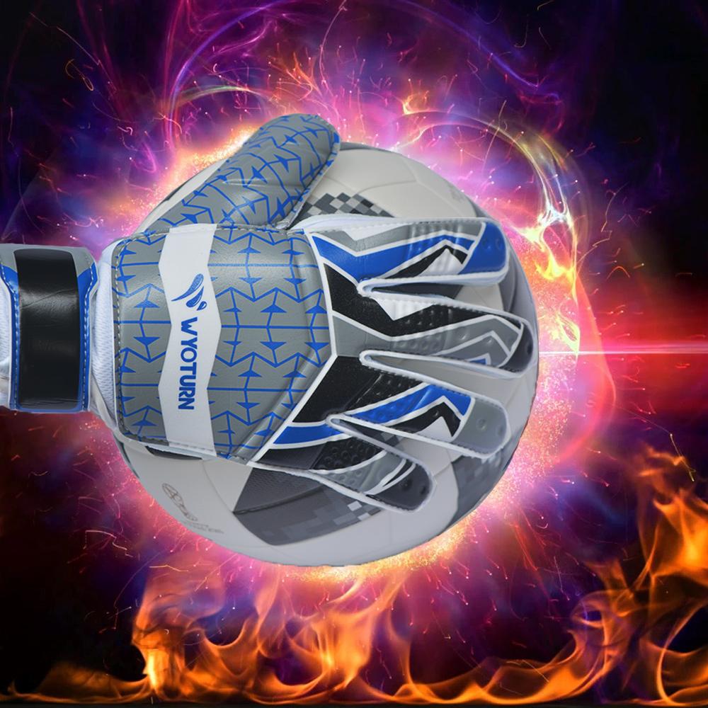 Dropship Soccer Profissional Gloves Goalkeeper Adult Guantes Portero Luvas De Futebol Yellow Football Goal Keeper Goalie Gloves