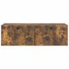 Wall Mounted TV Cabinet 98 x 41 x 30 cm Smoked Oak