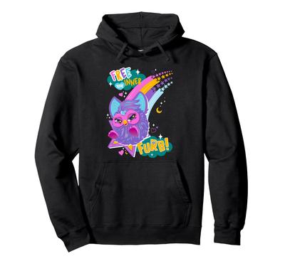 Furby Free Your Inner Furb! Jumping Intrepid Furby Hoodie