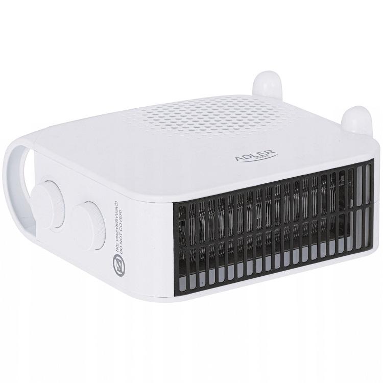 WHITE FAN HEATER 2000W AD 7725W - DE-AD7725W