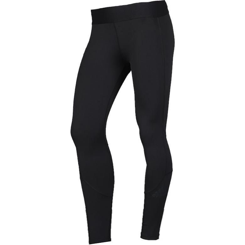 Adidas Solid Color Comfortable Breathable Sports Long Pants Women Bottoms Black FJ7166