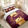 Bedding Set 1 Duvet Cover 2 Pillowcases Brisbane Broncos Print Bedroom Home Decoration