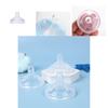 Transparent Silicone Wide Neck Nipple Fits Real Feel Bottles