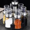 Deshangyuan Kitchen Spice Jar & Oil Bottle Set with Base