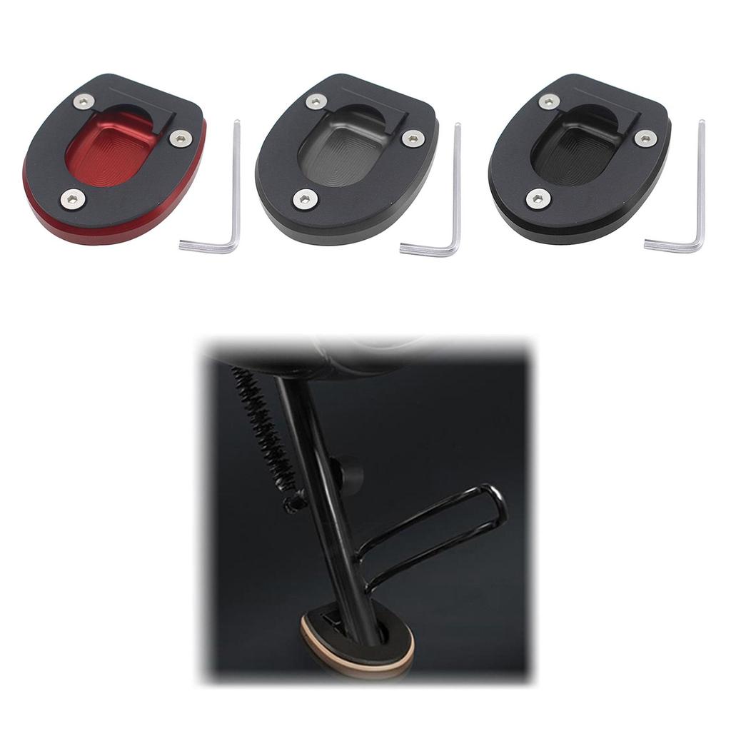 CNC Aluminum Motorcycle Side Stand Enlarger Kickstand Enlarge for 250 300