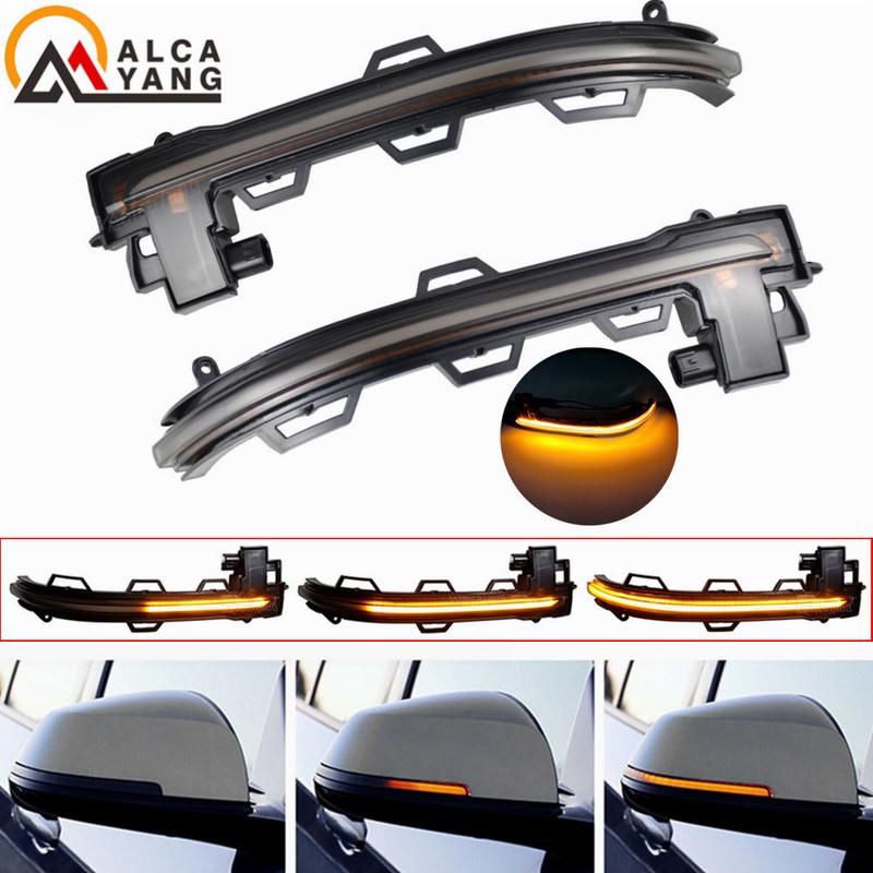 For BMW X3 X4 X5 X6 F25 F26 F15 F16 2014 2018 LED Dynamic Turn Signal Blinker Sequential Side Mirror Indicator Scroll Light Lamp