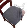 Stain Resistant Dining Chair Covers Waterproof Oil-proof Seat Protector Pet Claw Resistant Scratch Resistant