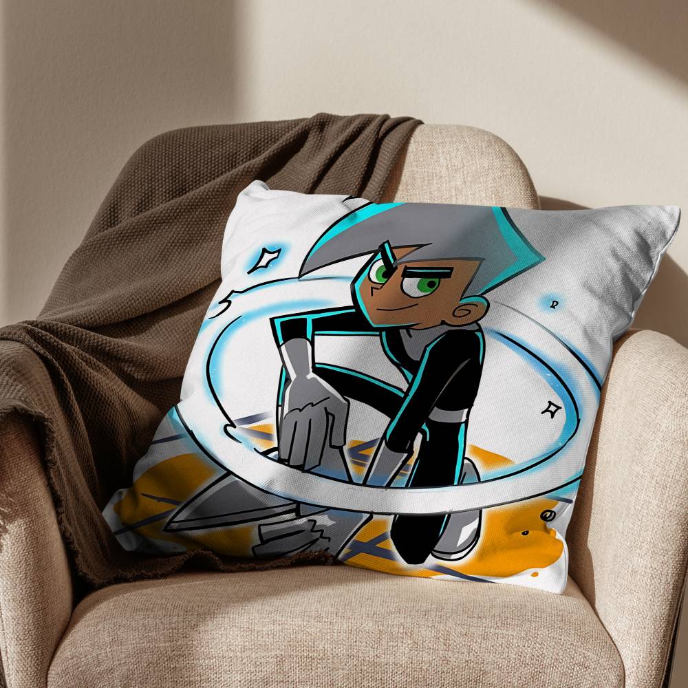 Housse de coussin Super Incroyable Danny Phantom pour canapé de salon housse de coussin de chambre à coucher housse de coussin de lit décoration de maison