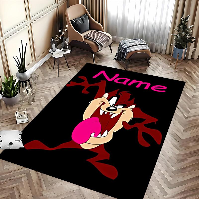 Custom personalization Taz-Mania Area Rug - Perfect For Kitchen, Bathroom,Laundry Room Decor Large Size Available,Gift All Seasons